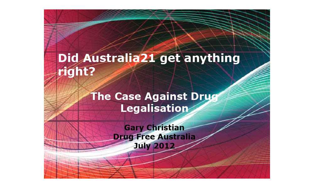 The Case Against Drug Legalisaion